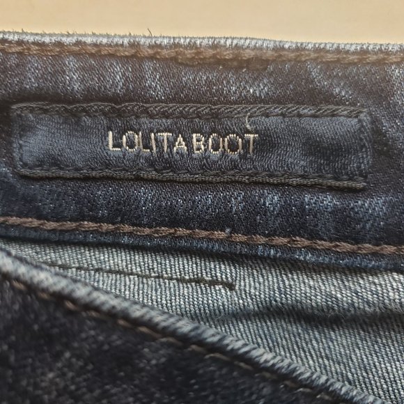 Lucky Brand Lolita Boot Cut Dark Blue Wash Size 10/30 - Picture 10 of 11